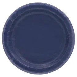 Signature Select Navy Blue Lunch Plates - 10 Count