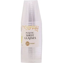 Signature Select 2 Oz Clear Shot Glasses - 16 Count