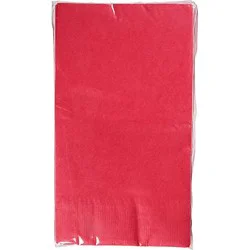 Signature Select Classic Red Dinner Napkins - 40 Count