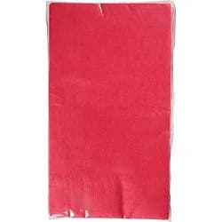 Signature Select Classic Red Dinner Napkins - 40 Count