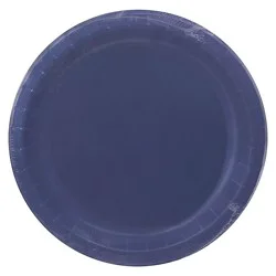 Signature Select Navy Blue Dinner Plates - 10 Count
