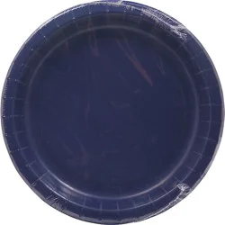 Signature Select Navy Blue Dinner Plates - 10 Count