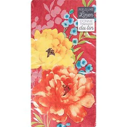 Signature Select Dinner Napkins Beautiful Blossom - 24 Count