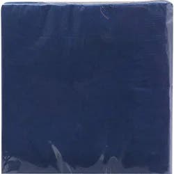 Signature Select Navy Blue Beverage Napkins - 40 Count