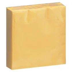 Signature Select Soft Yellow Beverage Napkins - 40 Count
