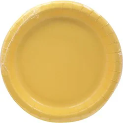 Signature Select Dinner Plates Yellow - 10 Count