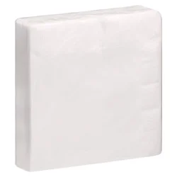Signature Select White Beverage Napkins - 40 Count