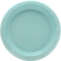 Signature Select Spa Blue Lunch Plates - 10 Count
