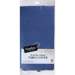 Signature Select 54 X 108 Inch Navy Blue Tablecover - Each