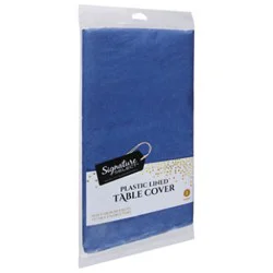 Signature Select 54 X 108 Inch Navy Blue Tablecover - Each