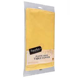 Signature Select Tablecover Yellow - Each