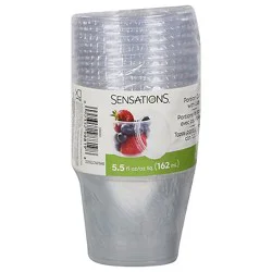 Sens Clear Portion Cup 5.5 Z - 16 Ct