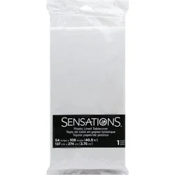 Sens White Tablecover - Ea