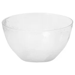Sensations Plastic Bowls Clear Pebble - 1 Count