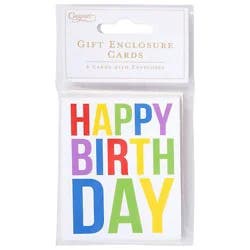 Happy Birthday Blockenclosures 4 Pk Gallery - Ea