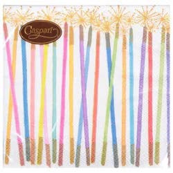Caspari Candles Cocktail Napkin - 20 Ct