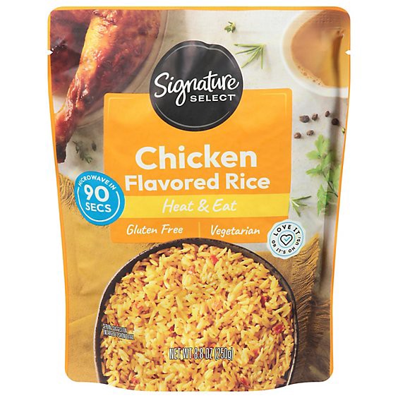 slide 1 of 1, Si Nature Select Chicken Flavor Rice Pouch 8.8 Ounce - 8.8 Oz, 8.8 oz