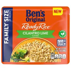 Bens Ready Rice Cilantro Lime 17.284oz - 17.284o