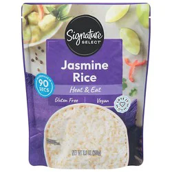 Signature Select Jasmine Rice Pouch 8.8 Ounce - 8.8 Oz