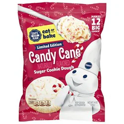 Pillsbury Candy Cane Cookie Dough 12 Ct - 14 Oz
