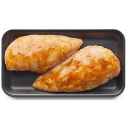 Chicken Breasts Boneless Whiskey Peppercorn Marinade Up To 10% Solution - LB