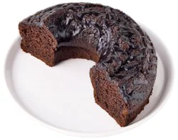 Chocolate Cake Ring Half - Ea