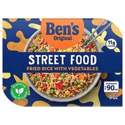 Ben's Original Street Food Fried Rice With Vegetables Prepared Entree - 9 Oz