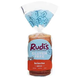 Rudis Gluten Free Brioche Bread - 18 Oz