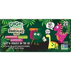 Gogosqueez Fruit & Veggie Variety Pack Berry/peach/pear 90g - 20 Ct