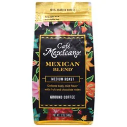 Cafe Mexicano Coffee Mexican Blend Gr - 12 Oz