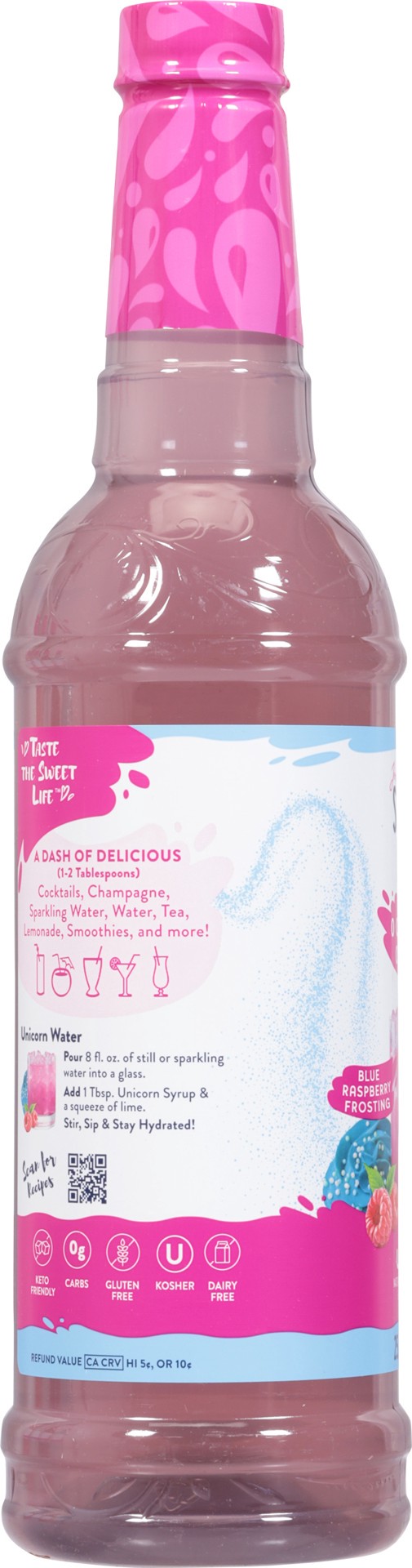slide 2 of 14, Jordan's Skinny Mixes Sugar Free Unicorn Syrup - 25.4 Fz, 25.4 fl oz