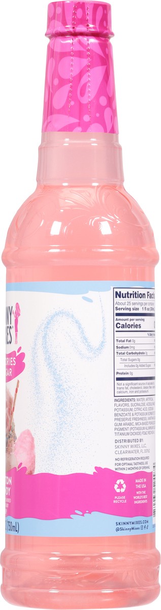 slide 3 of 14, Jordan's Skinny Mixes Sugar Free Cotton Candy Syrup - 25.4 Fz, 25.4 fl oz