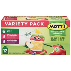 Motts Variety Pack 12-3.2oz - 12-3.2 Oz