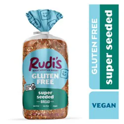 Rudis Gluten Free Super Seeded Bread - 18 Oz