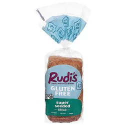 Rudis Gluten Free Super Seeded Bread - 18 Oz