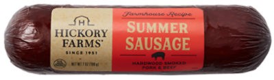 slide 1 of 1, Farmhouse Beef & Pork Summer Sausage - 7 Oz, 7 oz