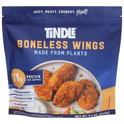 Tindle Boneless Wings - 8.4 Oz