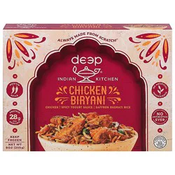 Deep Indian Kitchen Chicken Biryani W Rice - 9 Oz