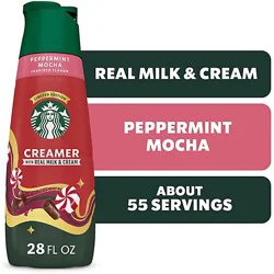 Starbucks Creamer Peppermint Mocha 28 Floz - 28 Fz