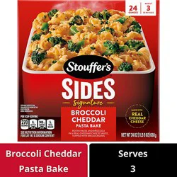 Stouffer's Broccoli Cheddar Pasta Bake Frozen Entree 24 Oz. Box - 24 Oz