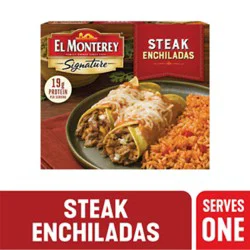 El Monterey Signature Steak Enchilada 9 Oz Frozen Entree - 9 Oz
