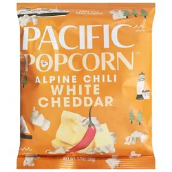 Pacific Popcorn Alpine Chili White Cheddar 1.1oz - 1.1 Oz