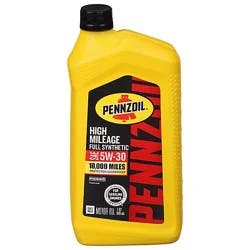Pennzoil Full Synthetic High Mile 5w-30 - 32 Fz