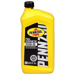 Pennzoil Full Synthetic 5w-30 - 32 Fz