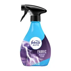 Febreze Auto Fabric Midnight Storm Odor-Fighting Fabric Refresher - 12.5 Fz