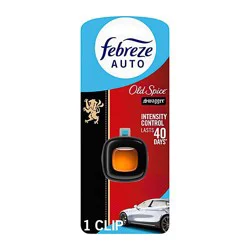 Febreze Auto Old Spice Swag Car Freshener Vent Clip - .07 Fz