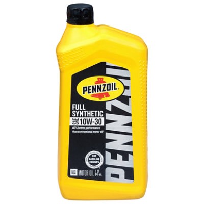 slide 1 of 1, Pennzoil Full Synthetic 10w-30 - 32 Oz, 32 fl oz