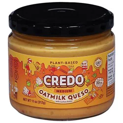 Credo Foods Queso Oatmilk Medium - 11 Oz
