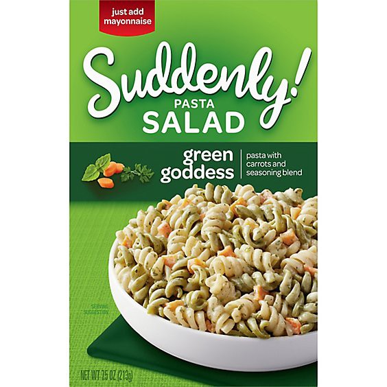 slide 1 of 1, Suddenly Pasta Salad Green Goddess 7.5oz Box - 7.5 Oz, 7.5 oz