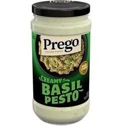 Prego Creamy Basil Pesto Pasta Sauce - 14.5 Oz